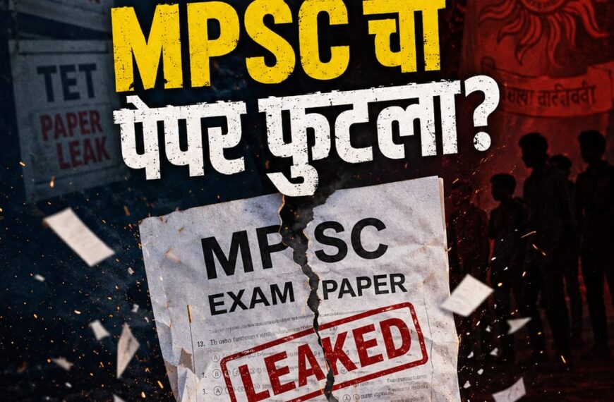 नीट नंतर आता MPSC चा पेपर फुटला ?