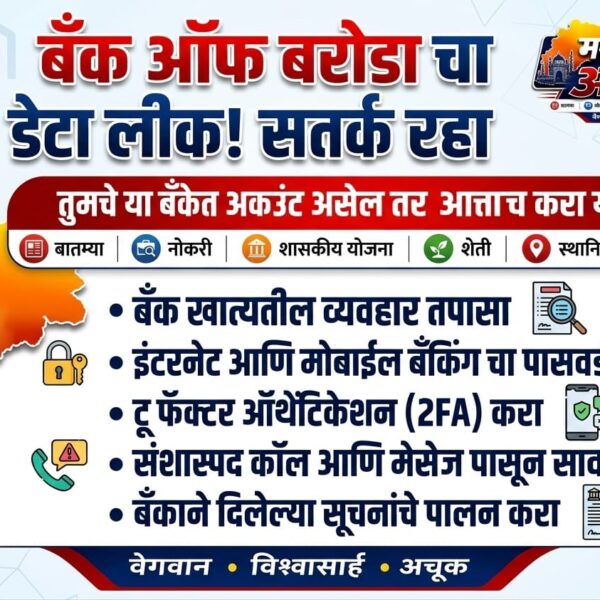 बँक ऑफ बडोदा डेटा लीक: १ टीबी डेटा&hellip;