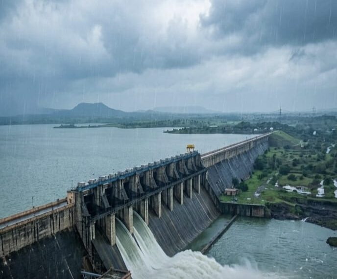 नाशिकच्या मुसळधार पावसाने धरणे तुडुंब; जायकवाडी धरण ६६ टक्क्यांवर