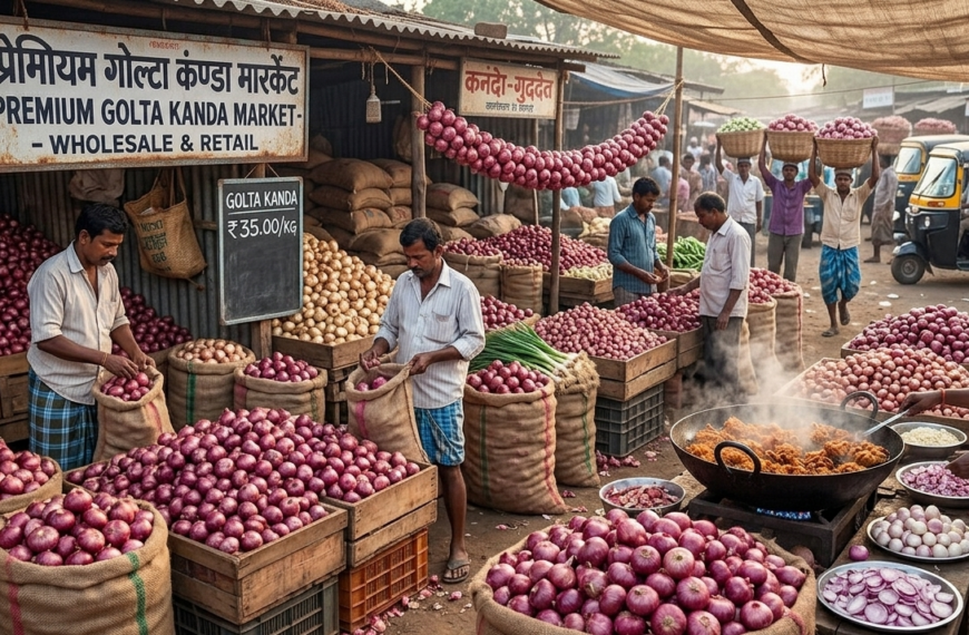 महाराष्ट्रात कांदा टंचाईचा अंदाज चुकीचा;&hellip;