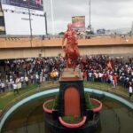 क्रांतीचौकात नीट पेपर लीकविरोधात विद्यार्थ्यांचा जबरदस्त आंदोलनाचा गोंधळ