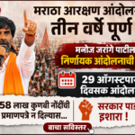 मनोज जरांगे पाटील यांचा सरकारला अल्टिमेटम; 29 ऑगस्टपासून ‘निर्णायक’ आंदोलनाचा इशारा