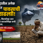 महाराष्ट्रात पावसाची चिंता वाढली! मराठवाडा-विदर्भात मोठी तूट, शेतकरी काळजीत