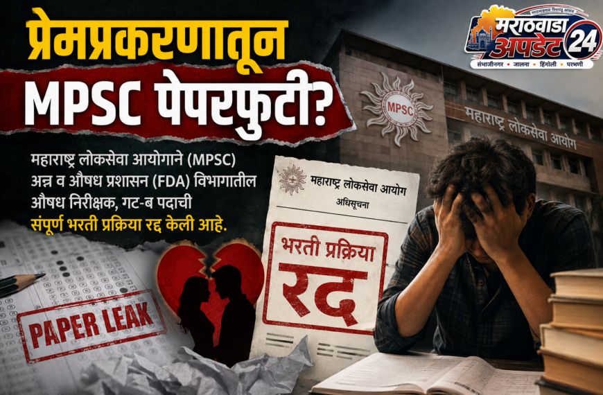 प्रेमप्रकरणातून MPSC पेपरफुटी?