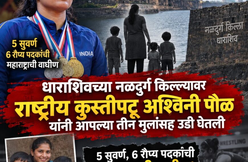राष्ट्रीय कुस्तीपटू अश्विनी पौळ यांची&hellip;