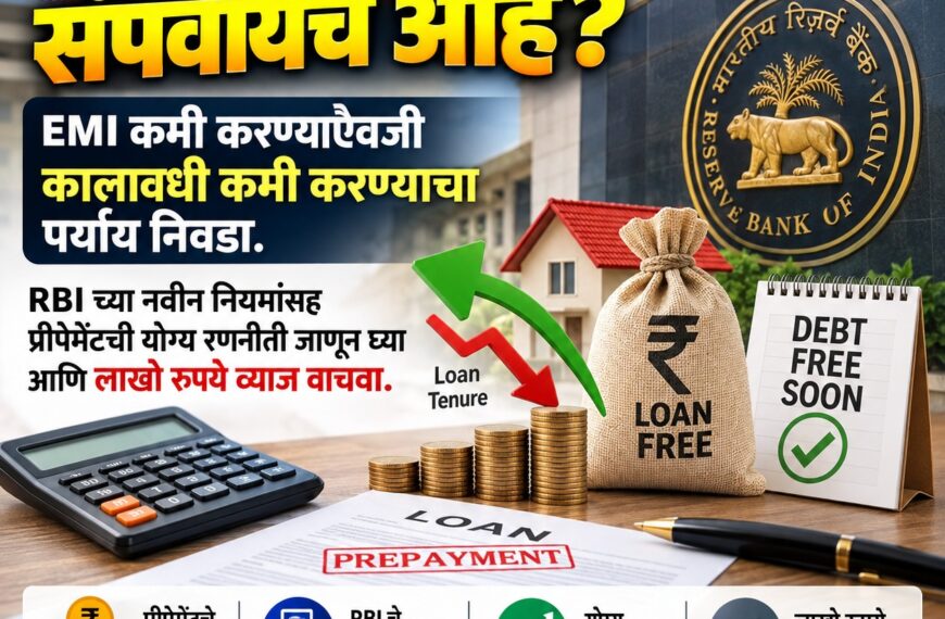 लोनचा कालावधी कमी करण्याची स्मार्ट…