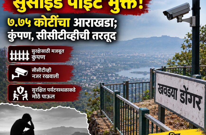 खवड्या डोंगर आता ‘सुसाइड पॉइंट’मुक्त! ७.७५ कोटींचा आराखडा; कुंपण, सीसीटीव्हीची तरतूद