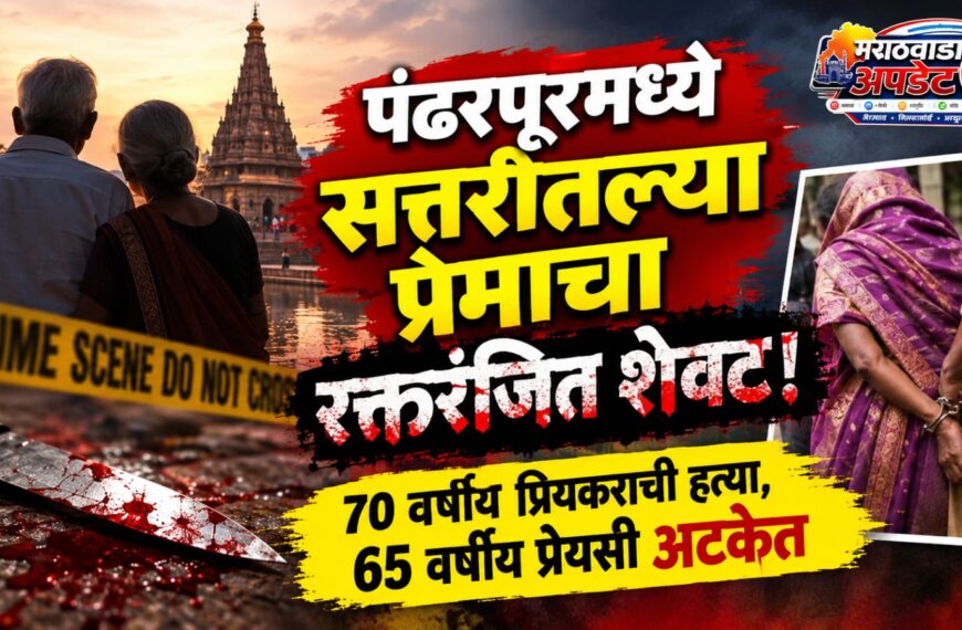 पंढरपूरमध्ये सत्तरीतल्या प्रेमाचा रक्तरंजित शेवट! 70 वर्षीय प्रियकराची…